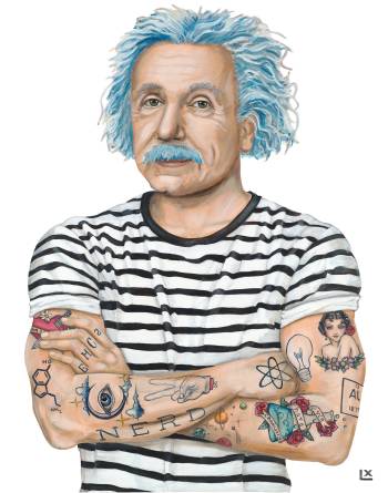 Inked Einstein